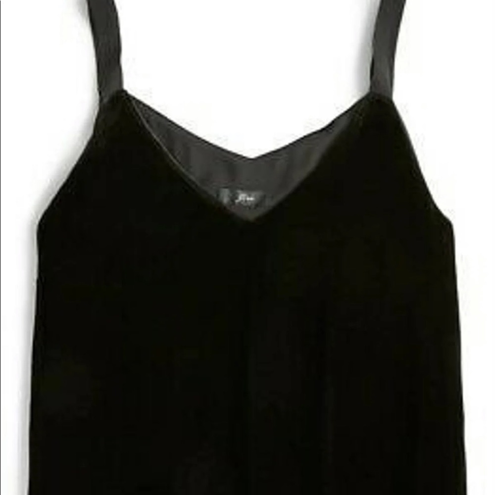 J. Crew drapey velvet camisole